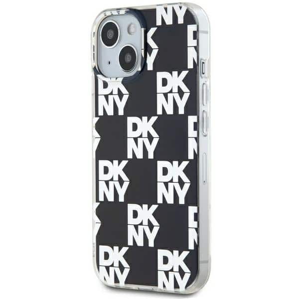 DKNY IML Checkered Mono Pattern - θήκη για Apple iPhone 15 - Μαύρο - Image 2