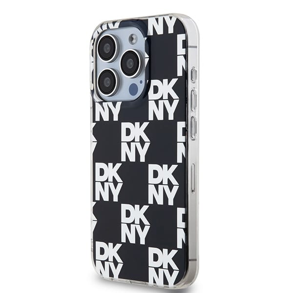 DKNY IML Checkered Mono Pattern - θήκη για Apple iPhone 15 Pro Max - Μαύρο - Image 2