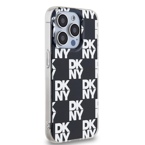 DKNY IML Checkered Mono Pattern - θήκη για Apple iPhone 15 Pro Max - Μαύρο - Image 4