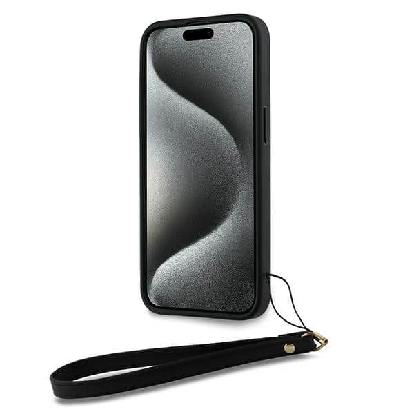 DKNY Wrist Strap Stock Logo - θήκη για Apple iPhone 14 Pro Max - Μαύρο - Image 4