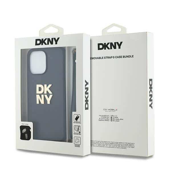 DKNY Wrist Strap Stock Logo - θήκη για Apple iPhone 15 Pro Max - Μαύρο - Image 7