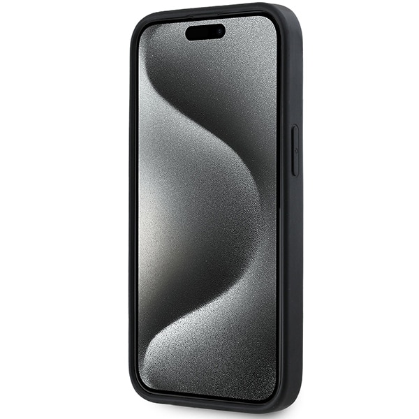 DKNY 3D Rubber Repeat Pattern - θήκη για Apple iPhone 15 Plus - Μαύρο - Image 5