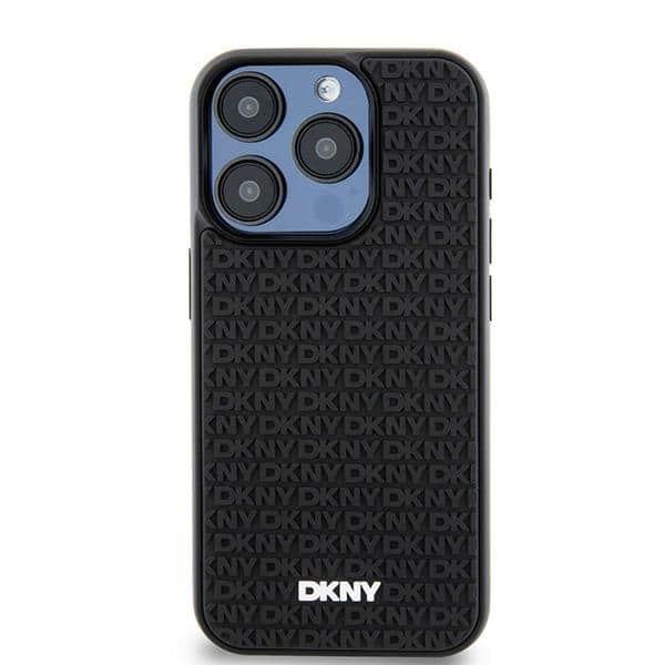 DKNY 3D Rubber Repeat Pattern - θήκη για Apple iPhone 15 Pro Max - Μαύρο - Image 3