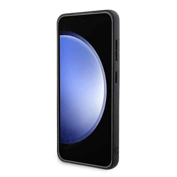 DKNY Leather Checkered Mono Pattern MagSafe - θήκη για Samsung Galaxy S24+ - Μαύρο - Image 5