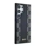 DKNY Leather Checkered Mono Pattern MagSafe - θήκη για Samsung Galaxy S24 Ultra - Μαύρο - Image 4