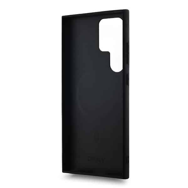 DKNY Leather Checkered Mono Pattern MagSafe - θήκη για Samsung Galaxy S24 Ultra - Μαύρο - Image 7