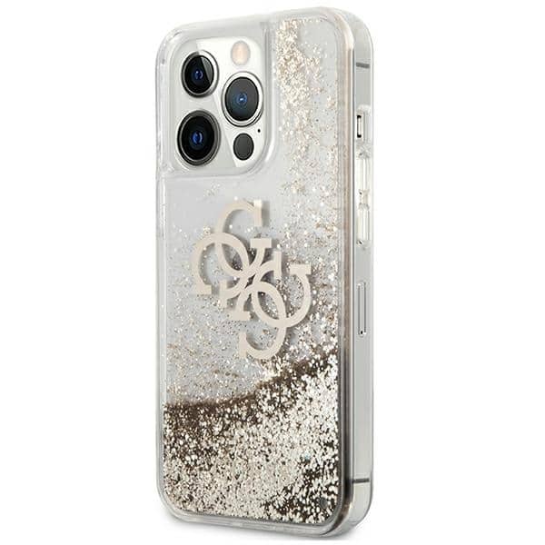 Guess 4G Big Liquid Glitter - θήκη για Apple iPhone 13 Pro Max - Διάφανο - Image 2