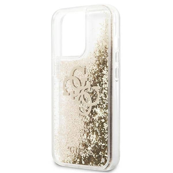 Guess 4G Big Liquid Glitter - θήκη για Apple iPhone 13 Pro Max - Διάφανο - Image 6