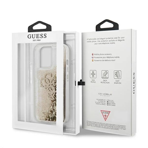 Guess 4G Big Liquid Glitter - θήκη για Apple iPhone 13 Pro Max - Διάφανο - Image 8