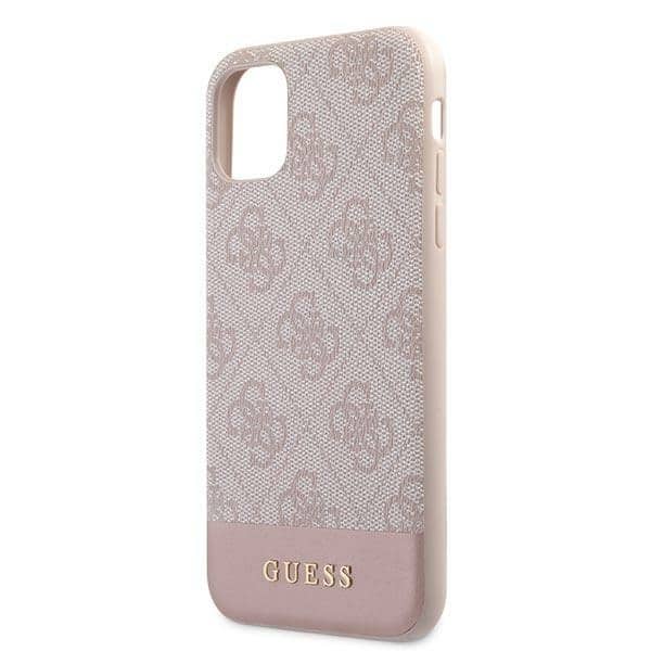 Guess 4G Stripe - θήκη για Apple iPhone 11 / XR - Ροζ - Image 6