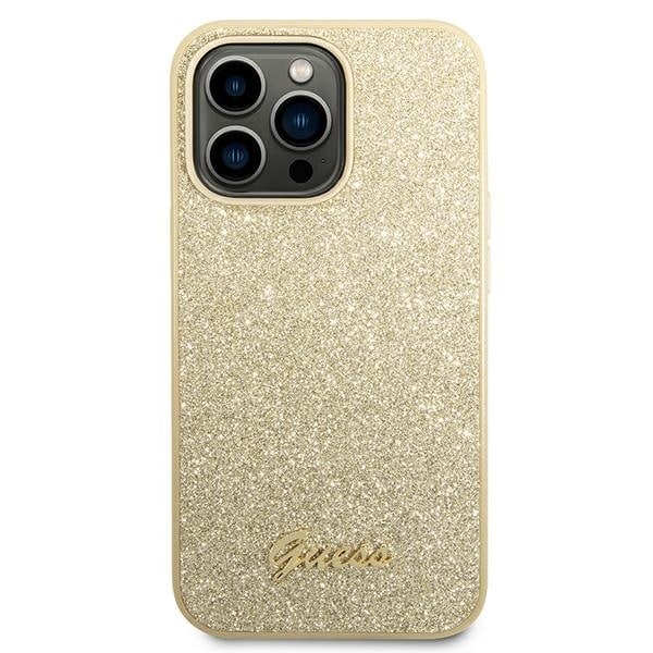 Guess - Glitter Script - Apple iPhone 14 Pro Max - Χρυσό - Image 3