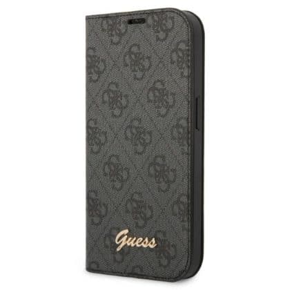 Guess Vintage Gold Logo - θήκη για Apple iPhone 14 - Μαύρο