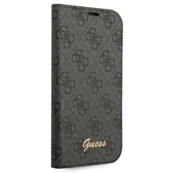 Guess Vintage Gold Logo - θήκη για Apple iPhone 14 Pro - Μαύρο - Image 5