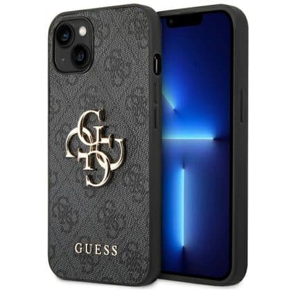 Guess - Big Metal Logo - Apple iPhone 14 / 15 13 - Γκρι