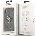 Guess - Big Metal Logo - Apple iPhone XS - Γκρι - Image 7