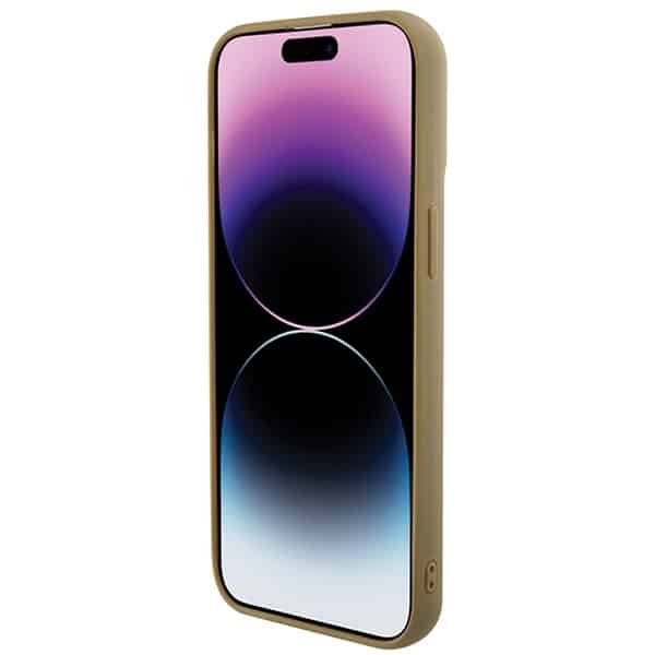 Guess Disco Metal Script - θήκη για Apple iPhone 15 Pro Max - Χρυσό - Image 5