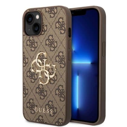 Guess - Big Metal Logo - Apple iPhone 15 / 14 / 13 - Καφέ