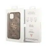 Guess - Big Metal Logo - Apple iPhone 15 / 14 13 - Καφέ - Image 8