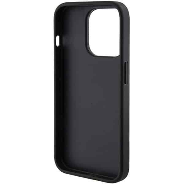 Guess GUHCP15XPGS4TDK iPhone 15 Pro Max 6.7" μαύρο/black hardcase Grip Stand 4G Triangle Strass - Image 8