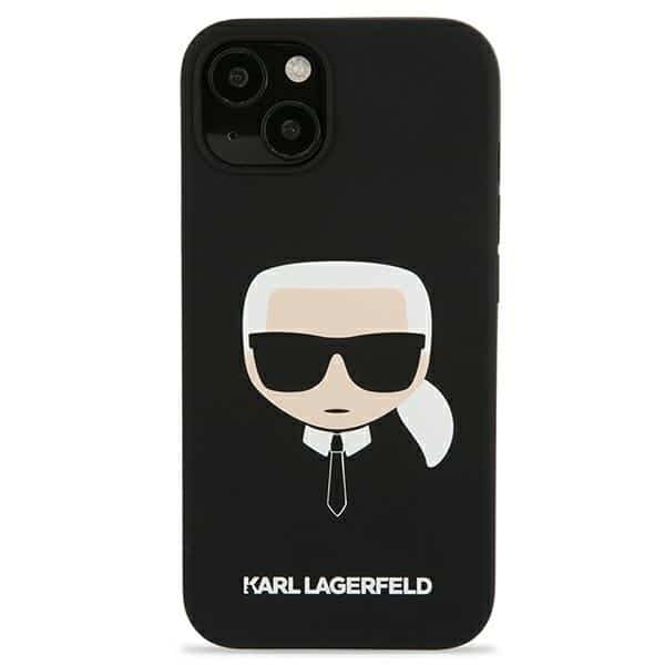 Karl Lagerfeld Silicone Karl`s Head - Apple iPhone 13 mini - Μαύρο - Image 3