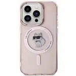 Karl Lagerfeld IML Choupette MagSafe - θήκη για Apple iPhone 15 Pro - Ροζ - Image 3