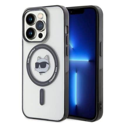 Karl Lagerfeld IML Choupette`s Head MagSafe - Apple iPhone 15 Pro Max - Διάφανο