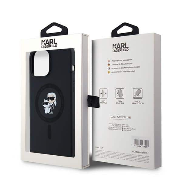 Karl Lagerfeld Karl & Choupette - Apple iPhone 13 Pro Max - Μαύρο - Image 8