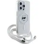 Karl Lagerfeld IML Choupette Head & Cord Magsafe - Apple iPhone 13 Pro Max - Διάφανο - Image 3