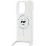 Karl Lagerfeld IML Choupette Head & Cord Magsafe - Apple iPhone 13 Pro Max - Διάφανο - Image 5