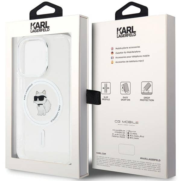 Karl Lagerfeld IML Choupette - θήκη για Apple iPhone 14 Pro Max - Διάφανο - Image 8