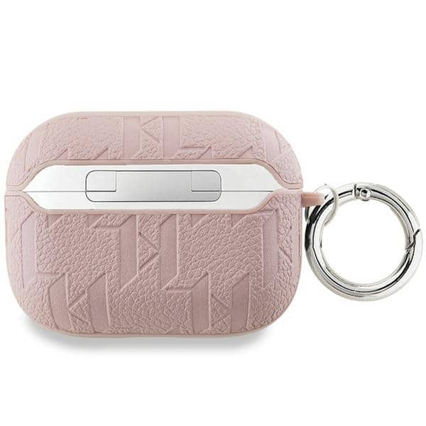 Karl Lagerfeld KLAP2PGKCPP Θήκη για AirPods Pro 2 (2022/2023) Monogram Karl & Choupette Head ροζ - Image 2