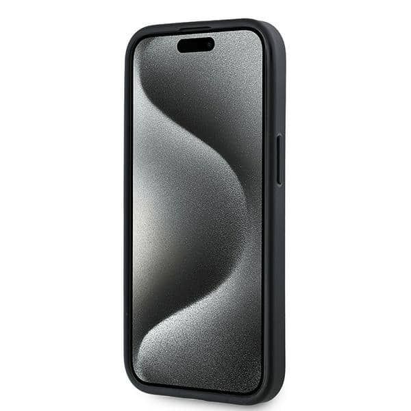 Karl Lagerfeld Diagonal Quilted Script - θήκη για Apple iPhone 14 / 15 13 - Μαύρο - Image 5