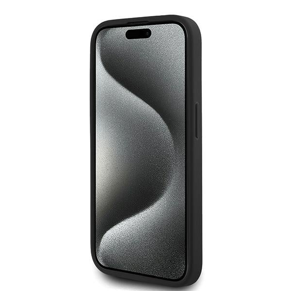 Karl Lagerfeld Diagonal Quilted Script - θήκη για Apple iPhone 15 Pro - Μαύρο - Image 5