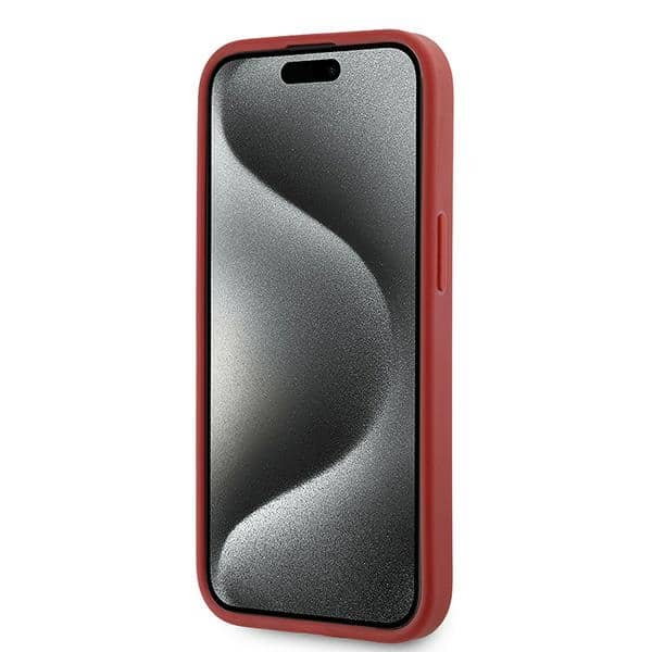 Karl Lagerfeld Diagonal Quilted Script - θήκη για Apple iPhone 15 / 14 13 - Κόκκινο - Image 5