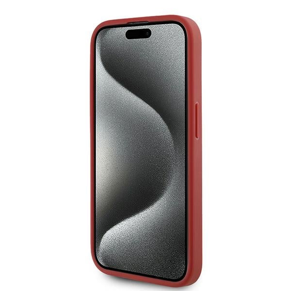 Karl Lagerfeld Diagonal Quilted Script - θήκη για Apple iPhone 15 Pro Max - Κόκκινο - Image 5