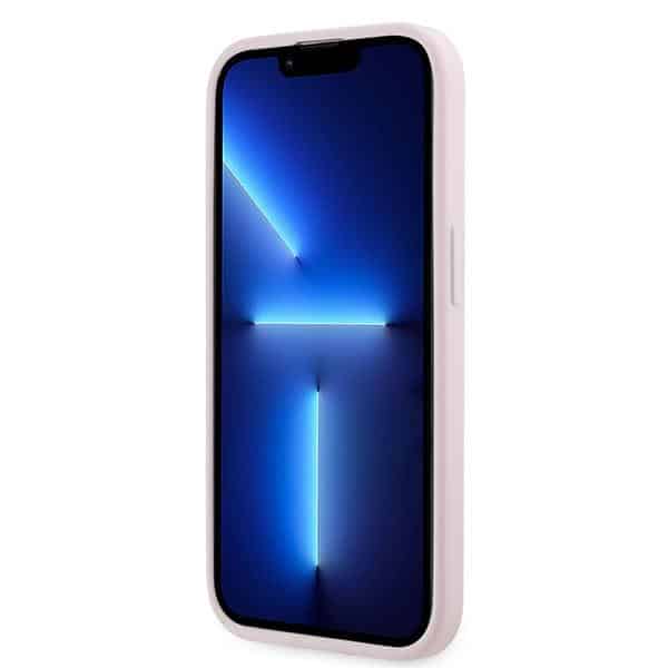 Karl Lagerfeld Diagonal Quilted Script - θήκη για Apple iPhone 14 Pro - Ροζ - Image 5
