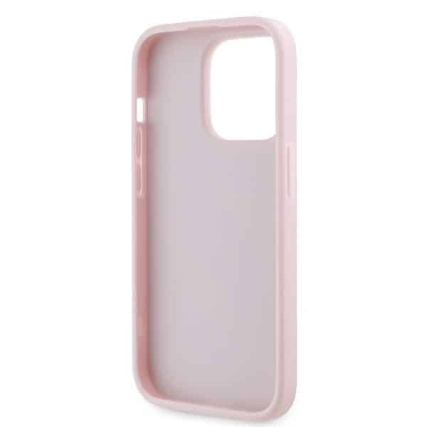 Karl Lagerfeld Diagonal Quilted Script - θήκη για Apple iPhone 14 Pro - Ροζ - Image 7