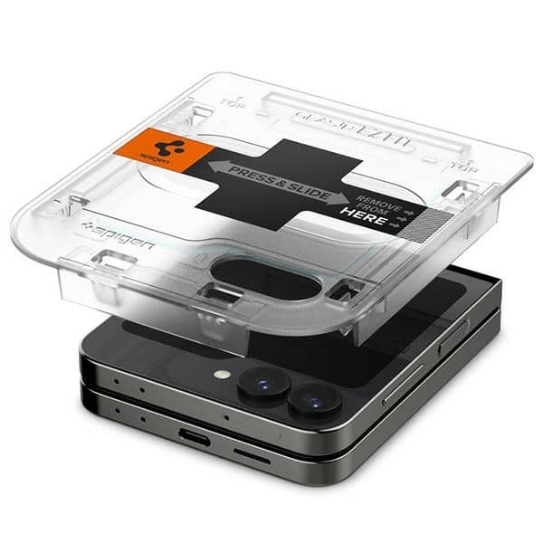Spigen Glas.TR Sam Z Flip 6 2τμχ "EZ FIT" AGL07972 προστατευτικό γυαλί - Image 8