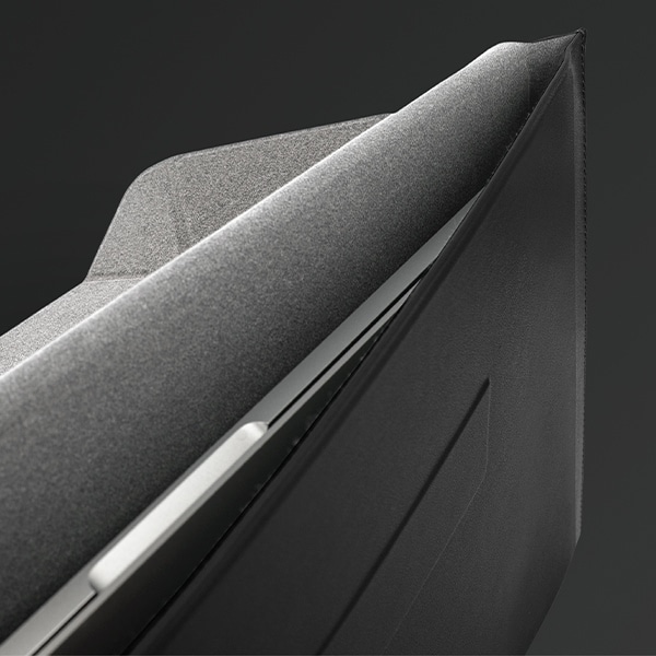 UNIQ θήκη Oslo για laptop 14" σε χρώμα μπλε ναυτικό/γρανάτη - Image 5