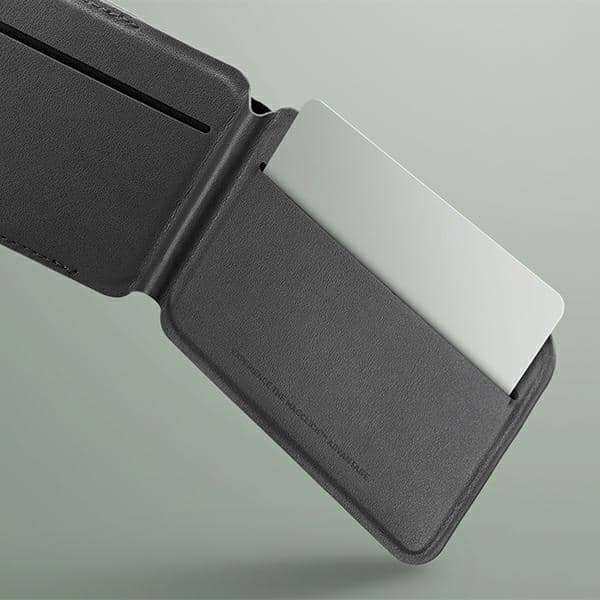 UNIQ Lyden DS μαγνητικό πορτοφόλι RFID και βάση τηλεφώνου γκρι-μαύρο/charcoal grey-black - Image 5
