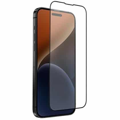 UNIQ Optix Matte Προστασία Οθόνης για iPhone 15 6.1" / 14 Pro 6.1" με ματ τζάμι ανθεκτικό στην καρδιά με εφαρμογέα