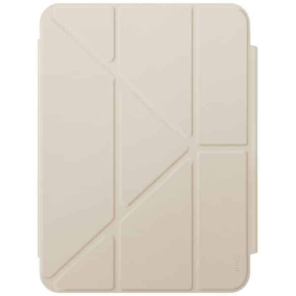 UNIQ θήκη Camden Click για iPad Air 11" (2024) μπεζ/κοκκινιά - Image 2