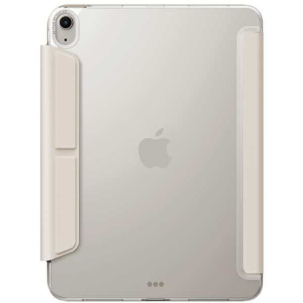 UNIQ θήκη Camden Click για iPad Air 11" (2024) μπεζ/κοκκινιά - Image 3