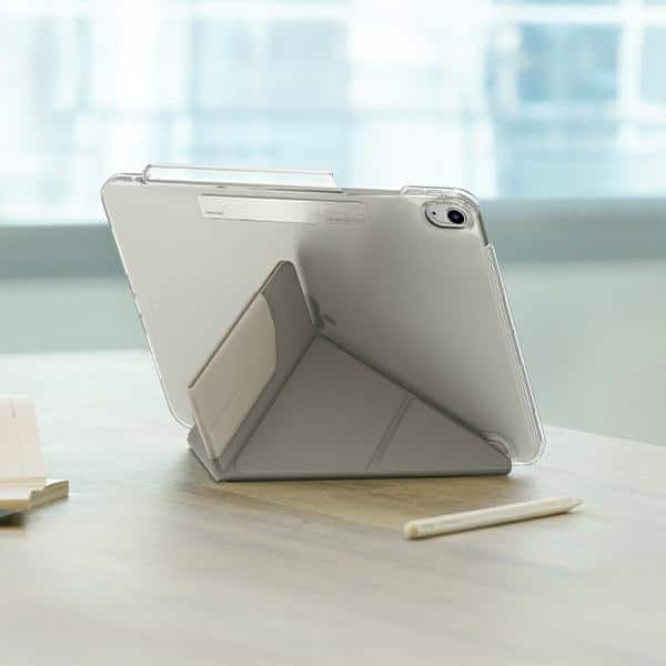 UNIQ θήκη Camden Click για iPad Air 11" (2024) μπεζ/κοκκινιά - Image 7