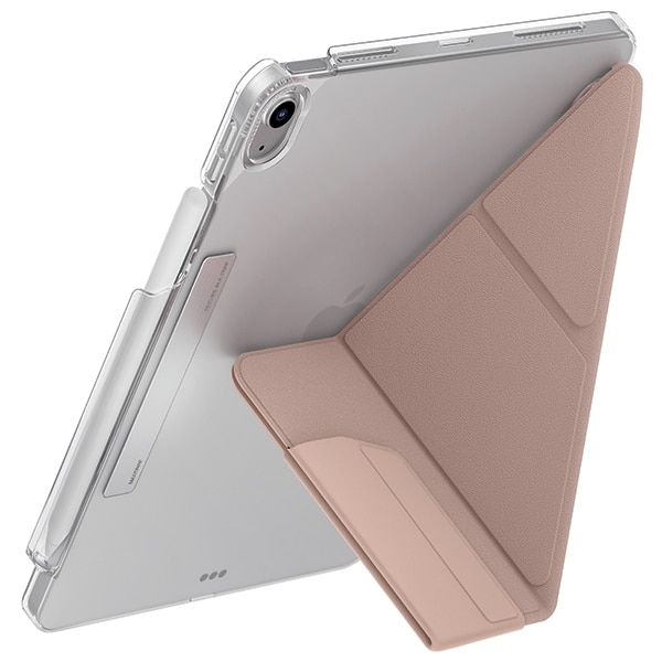UNIQ θήκη Camden Click για iPad Air 11" (2024) ροζ/ροζ χαραυγή - Image 4