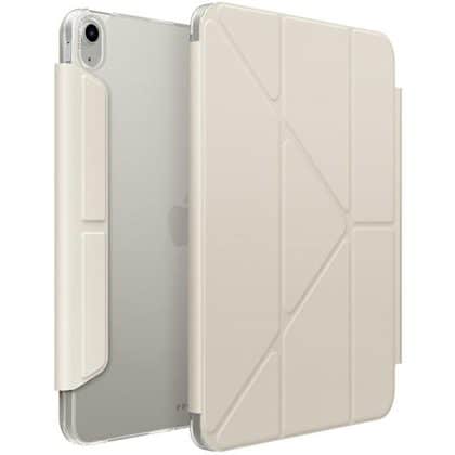 UNIQ θήκη Camden Click για iPad Air 13" (2024) μπεζ/κοκκινωπό
