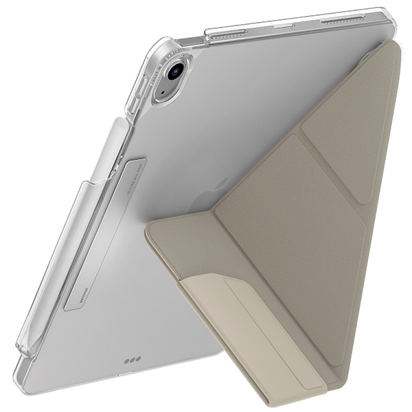 UNIQ θήκη Camden Click για iPad Air 13" (2024) μπεζ/κοκκινωπό - Image 4
