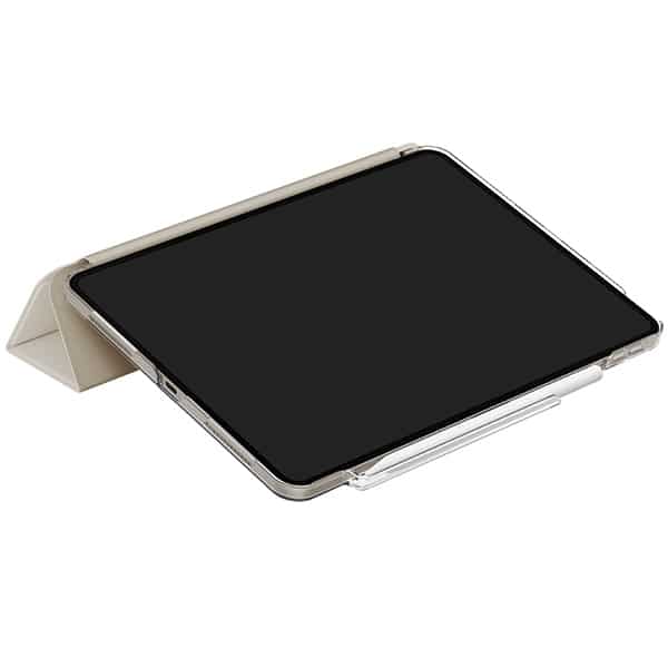 UNIQ θήκη Camden Click για iPad Air 13" (2024) μπεζ/κοκκινωπό - Image 5