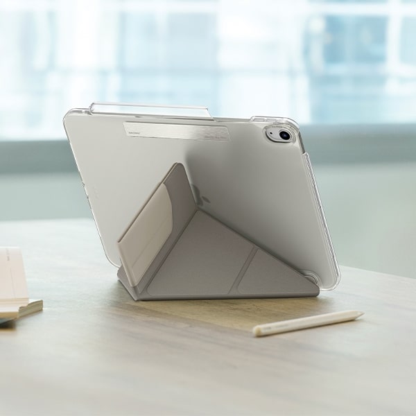 UNIQ θήκη Camden Click για iPad Air 13" (2024) ροζ/ροζ ρουμπίνι - Image 7