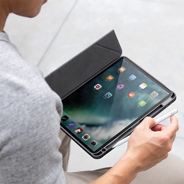 UNIQ θήκη Moven για iPad Air 13" (2024) γκρι/charcoal grey - Image 6